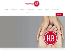 Tablet Screenshot of hospitalityhub.org